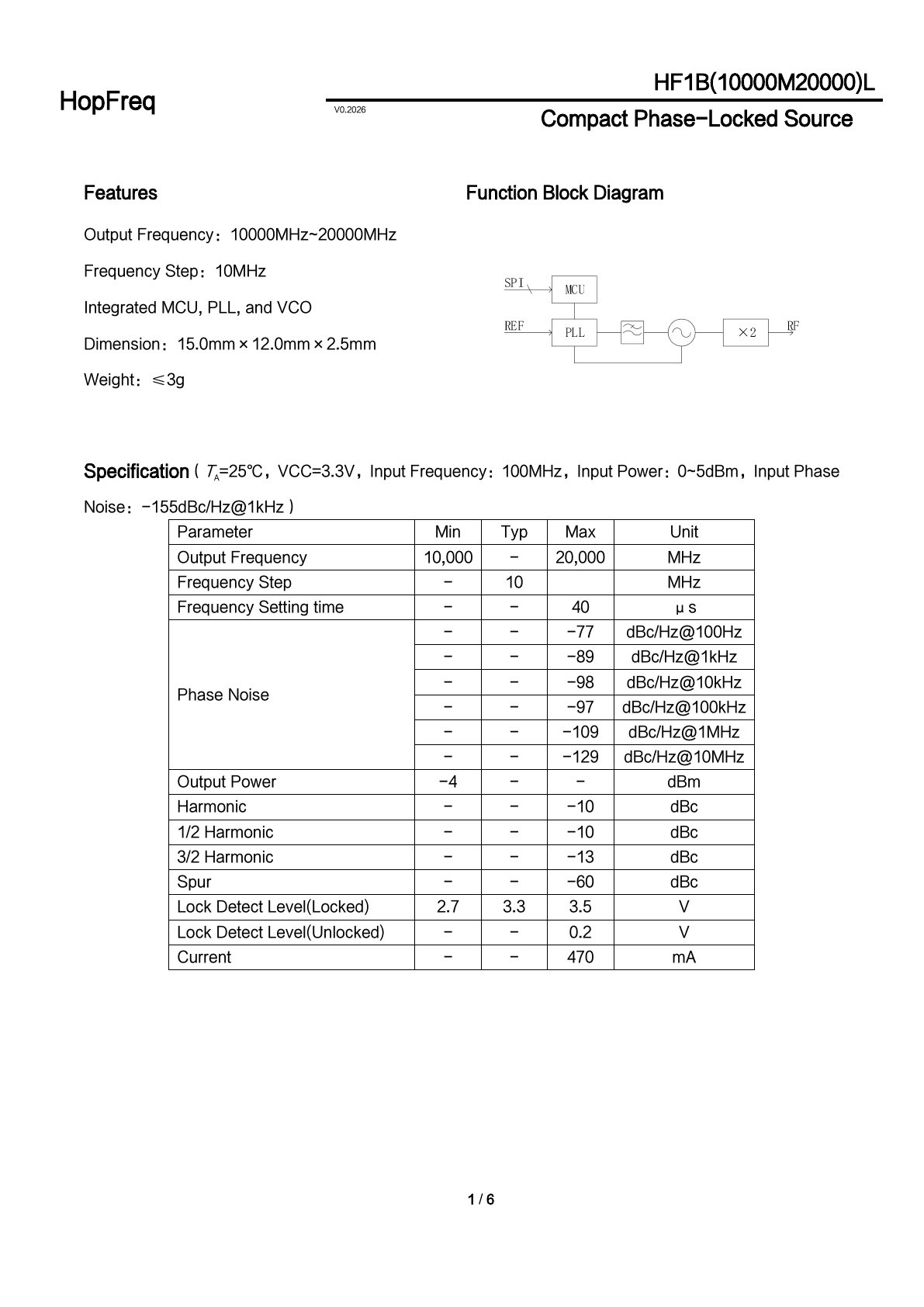 HF1B(10000M20000)L Datasheet 1