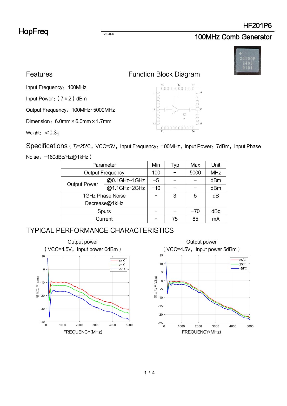 HF201P6 Datasheet 1