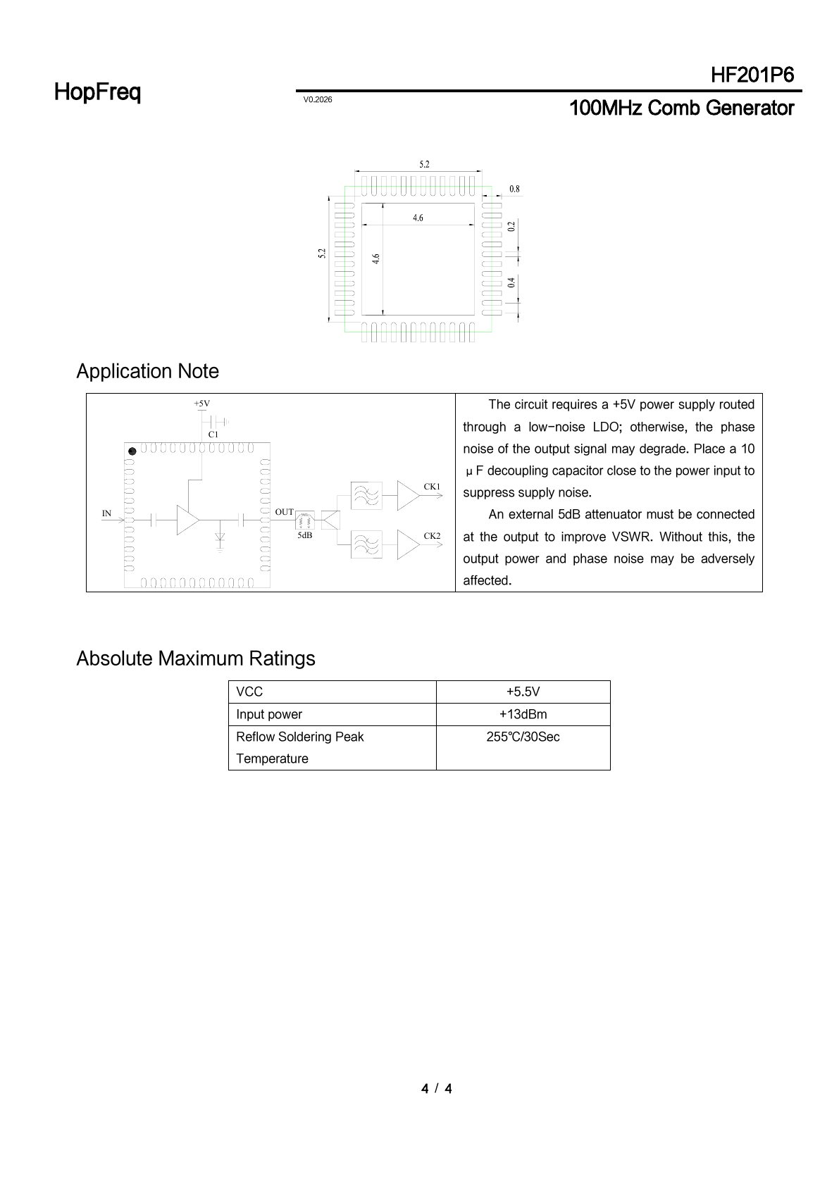HF201P6 Datasheet 4