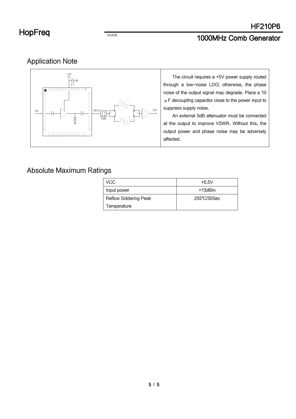HF210P6 Datasheet 5