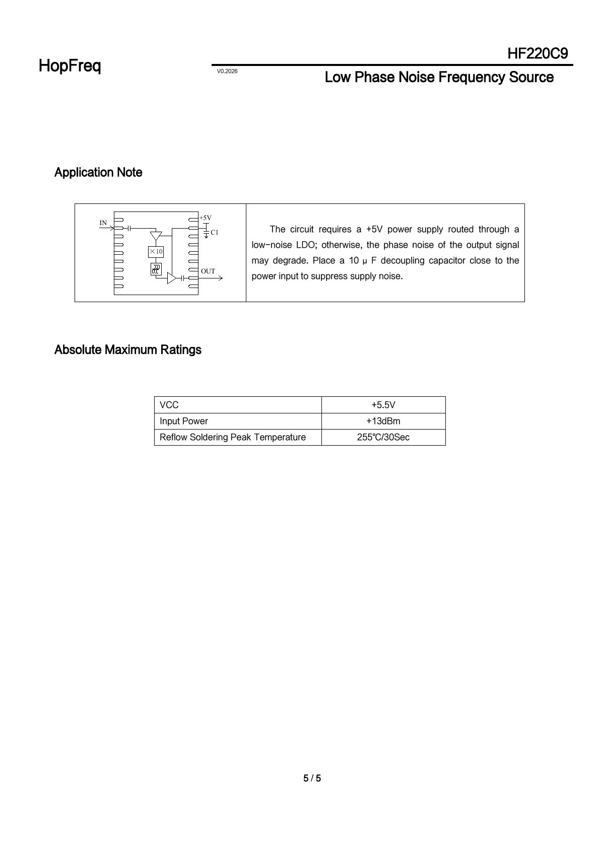 HF220C9 Datasheet 5