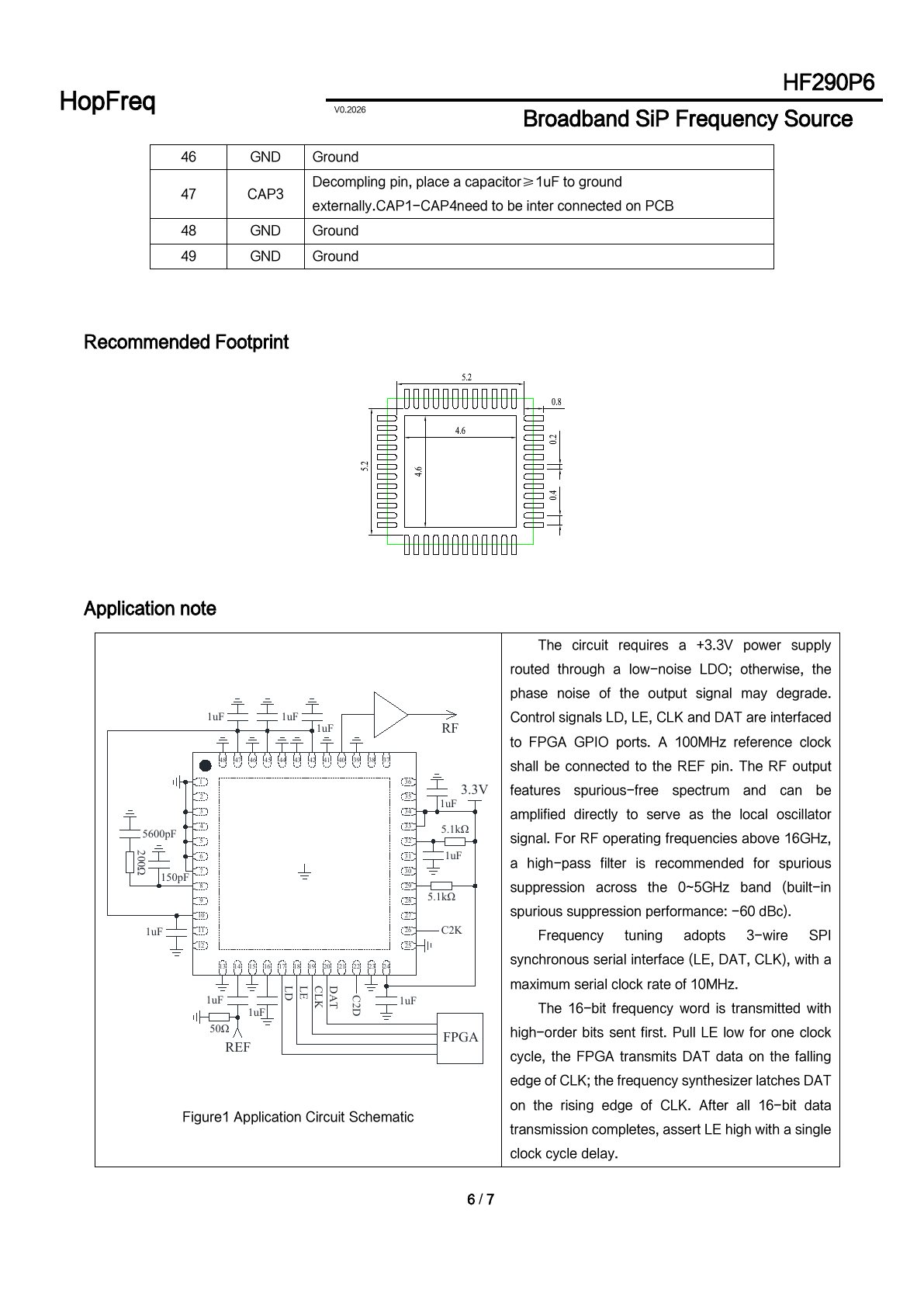 HF290P6 Datasheet 6