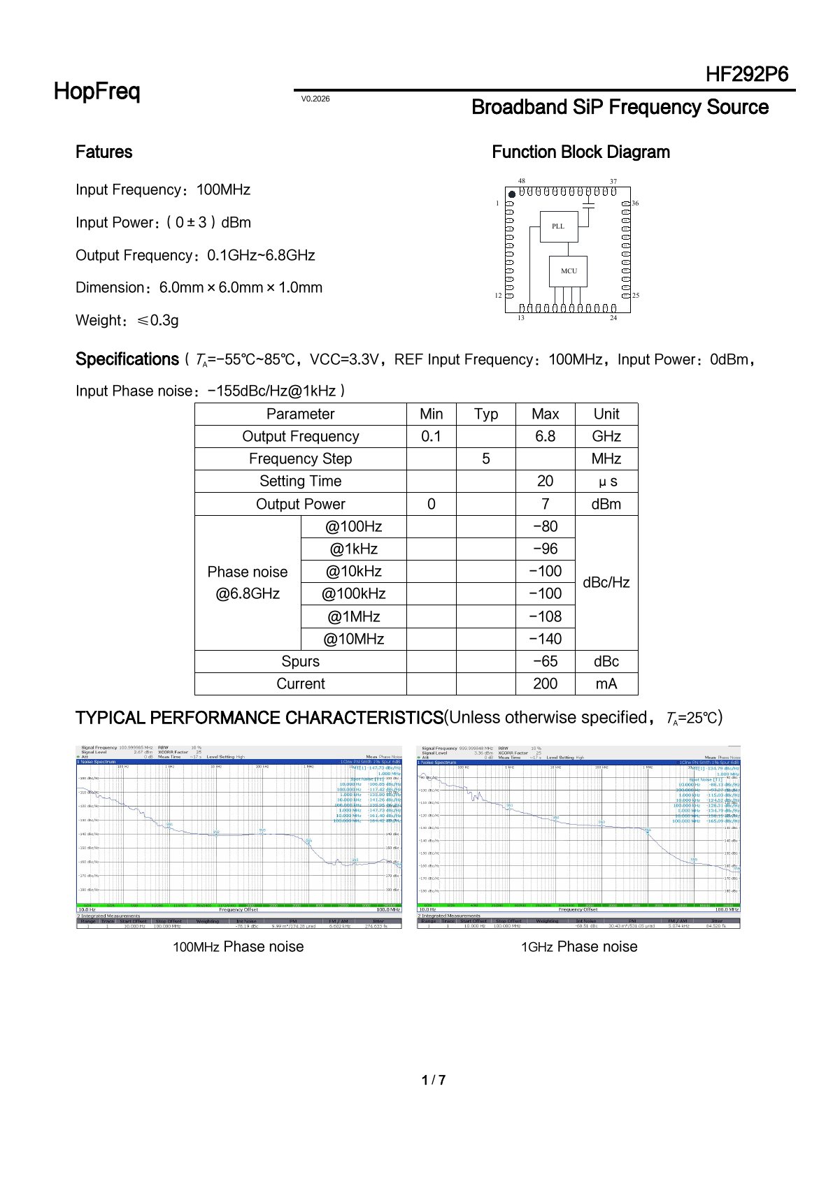 HF292P6 Datasheet 1