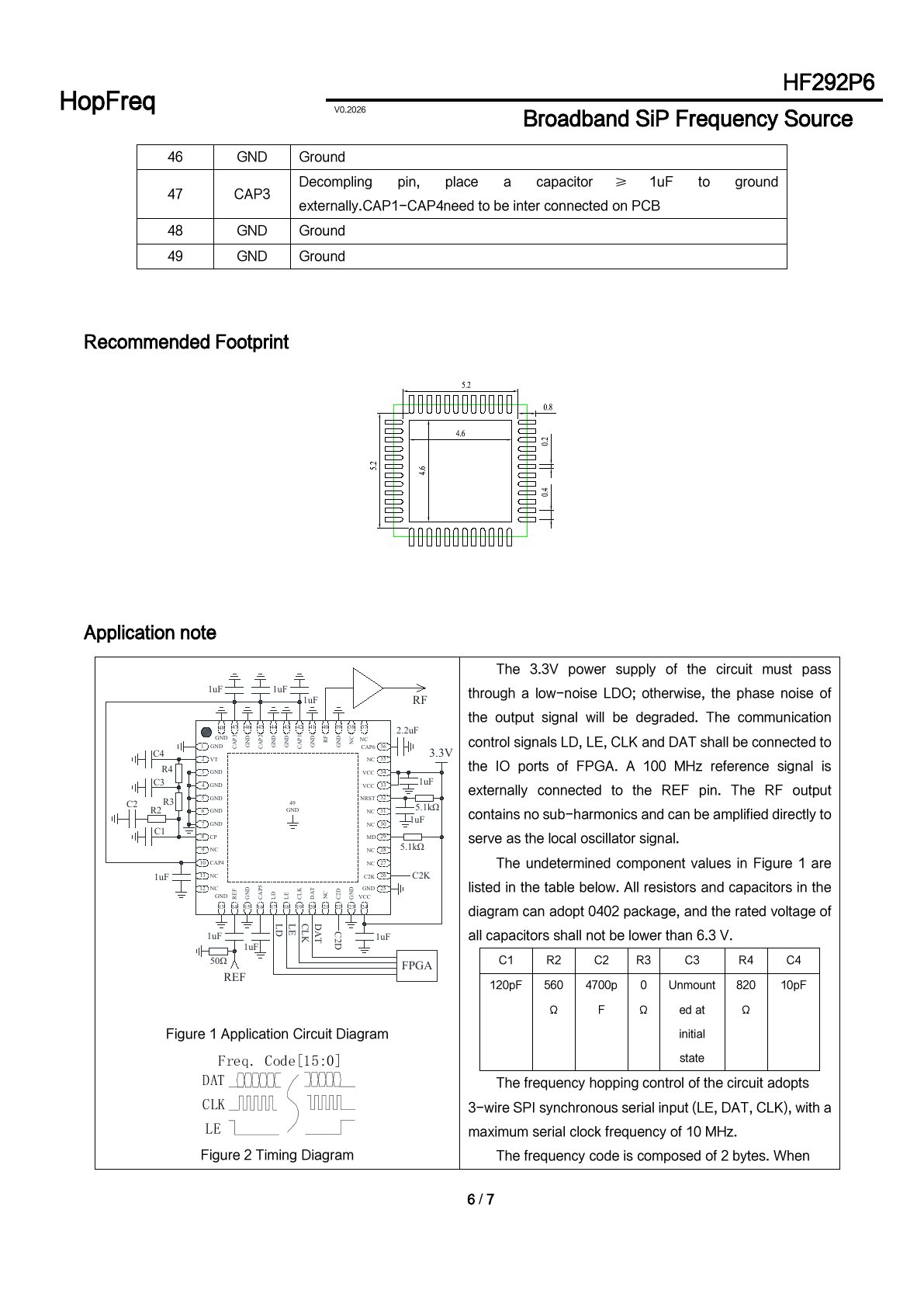 HF292P6 Datasheet 6