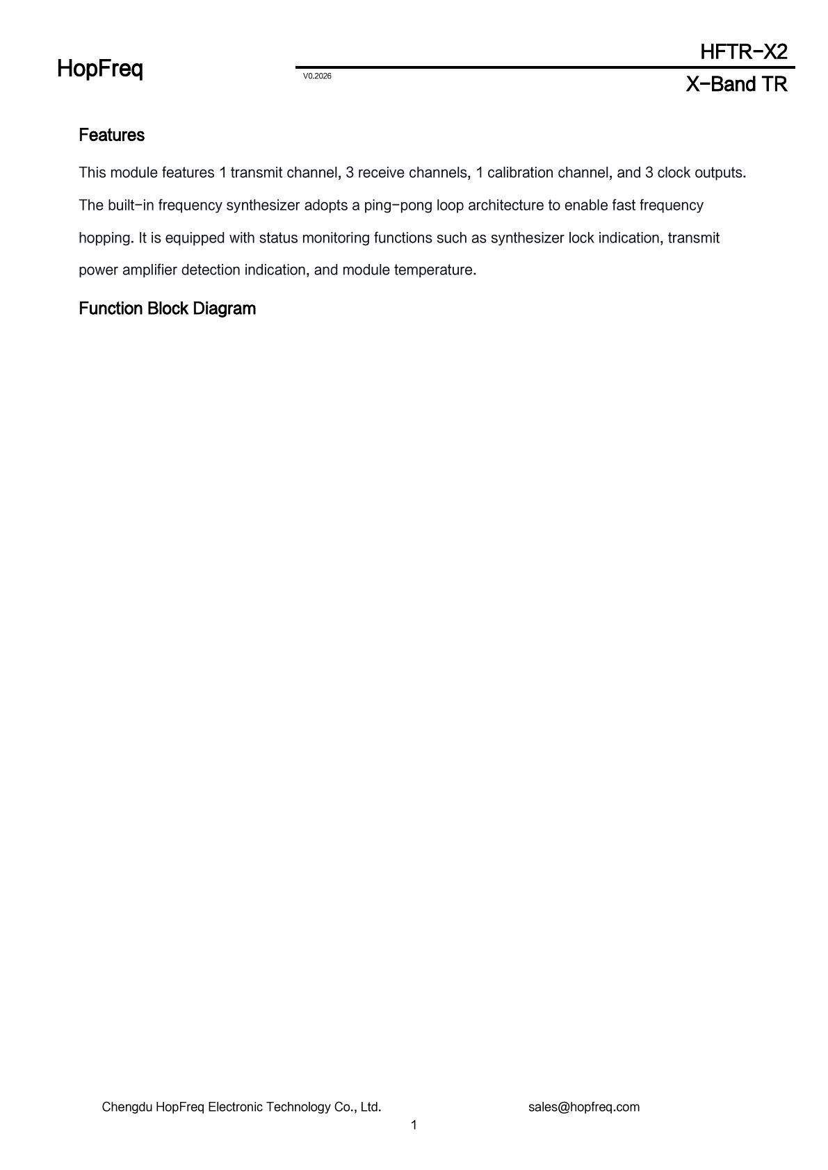 HFTR-X2 Datasheet 1